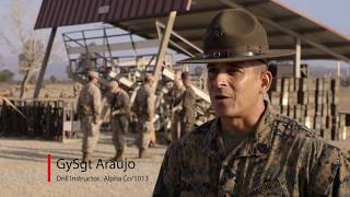 We Make Marines  Gunnery Sgt Araujo [upl. by Eyk974]