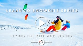 Learn To Snowkite  RIDING [upl. by Laraine]