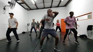 dexta daps  call me if  dance class by chuby dice runs by jungle city projects [upl. by Inotna]