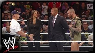 The Authority announces the WWE Championship Unification Match Raw November 25 2013 [upl. by Alleiram545]