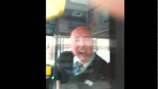 London United  Aggressive threatening Bus Driver  Kingston Upon Thames [upl. by Oflodur]