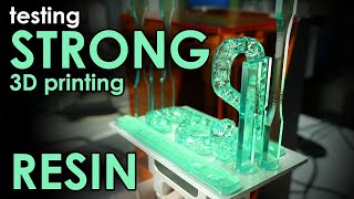 STRONG parts from a Resin 3D Printer Testing TOUGH Engineering Resin [upl. by Aseretairam]