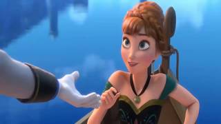 Disneys Frozen Anna meets Prince Hans [upl. by Ahsiad]