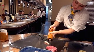 Okinawa Beef Teppanyaki  Gourmet Food in Japan [upl. by Eseneg830]