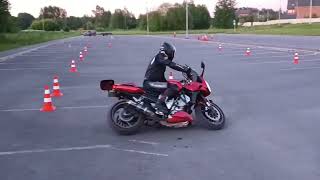 Gymkhana gp 2022stage 2 heat2 Gurnyak Artem Yamaha fz1 vologda 01min02sec70 [upl. by Marcy905]