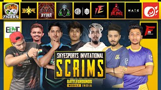 Hindi  Skyesports Invitational Scrims  Day 7  TSMENTITY IND [upl. by Heady662]