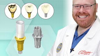 Screw Retained Crowns  UCLA vs Ti Base [upl. by Masry293]