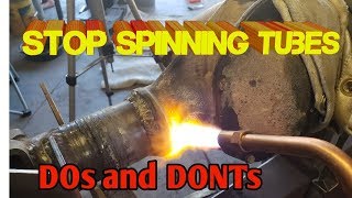 Welding Axle Tubes Detailed Instructions [upl. by Shirline]