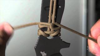 Benchmade 375 Handle Wrap Demo [upl. by Yardley]