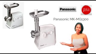 Panasonic MKMG1300 Meat Grinder [upl. by Fogg]