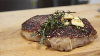 Ribeye Recipe Butter Basted Steak [upl. by Nicholas387]