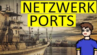 Was sind NETZWERKPORTS  Netzwerktechnik [upl. by Portugal702]