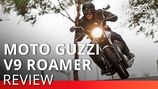 2019 Moto Guzzi V9 Roamer  bikesales [upl. by Harutak996]