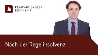 Restschuldbefreiung amp Fortführung der Selbstständigkeit bei der Regelinsolvenz  Erklärt vom Anwalt [upl. by Crutcher]