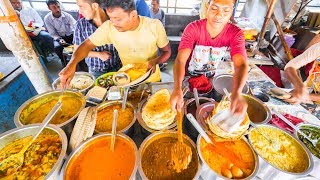 INDIAN STREET FOOD of YOUR DREAMS in Kolkata India  ENTER CURRY HEAVEN  BEST STREET FOOD in India [upl. by Lauritz192]