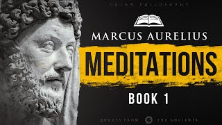 Marcus Aurelius  Meditations  Book 1 [upl. by Gnihc]