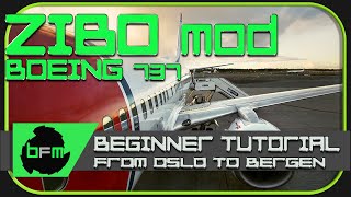 How to fly the Zibo Mod 737 for beginners in XPlane 11 [upl. by Aiva]