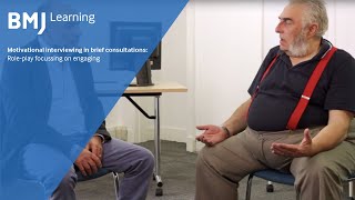 Motivational interviewing in brief consultations  BMJ Learning [upl. by Aciret939]