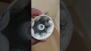 How to remove a stuck handle from a tub faucet [upl. by Elfont]