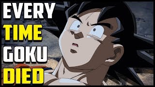 EVERY TIME Goku DIED In Dragon BallSo Far [upl. by Anigue]