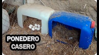 Como Hacer Un Ponedero Casero Para Gallinas O Aves Nidos  La Huertina De Toni [upl. by Notnil]