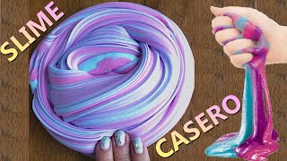 COMO HACER SLIME FACIL 1 INGREDIENTE  SIN BORAX [upl. by Enyal]