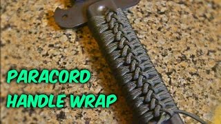 DIY Paracord Handle Wrap [upl. by Stephenson]