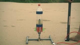 How to Make a Water Rocket With Plastic Bottle [upl. by Irtak]