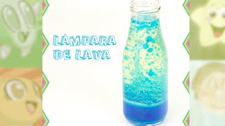 ¿Cómo hacer una lámpara de lava Experimentos caseros LA MEJOR [upl. by Gerhan]