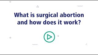 How does surgical abortion work [upl. by Gildas]