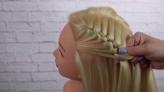 Как заплести 2 косички Урок по плетению кос  two easy and simple braids [upl. by Clardy843]