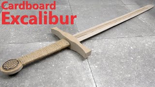 How to make DIY Cardboard Sword [upl. by Larkins503]