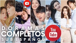 15 Nuevos doramas COMPLETOS con SUB ESPAÑOL [upl. by Enimassej50]