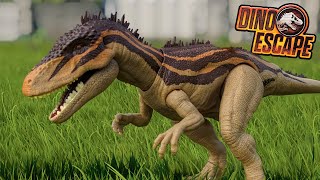 CARCHARODONTOSAURUS UNBOXING  Jurassic World Camp Cretaceous  Mattel Review and Unboxing [upl. by Deedahs]