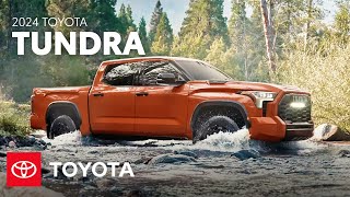 2024 Toyota Tundra Overview  Toyota [upl. by Ynahpets]