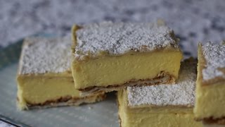 Basic Vanilla Slice  Simple Dessert Recipes  Kidspot [upl. by Russom]