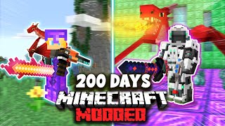 200 Days in Minecraft but theres TONS OF MODS 1165 [upl. by Demah658]