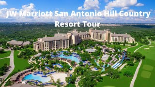 JW Marriott San Antonio Hill Country Resort amp Spa Tour [upl. by Yannodrahc]