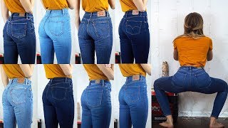 GUIDE TO BOOTY SHAPING JEANS [upl. by Asiulana]