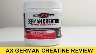 Athletic Xtreme German Creatine Review [upl. by Lirbaj373]