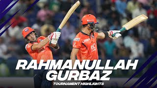 Rahmanullah Gurbaz Full Tournament Highlights  Abu Dhabi T10 Season 5 [upl. by Doyle]