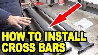 How To Install Cross Bars on Your Vehicle [upl. by Sower]