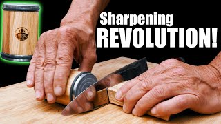 EVERYONE Can Sharpen Knives with ThisRevolution meet Horl 2 [upl. by Atoked]