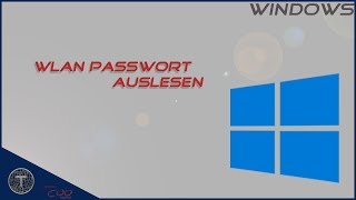 WLAN Passwort auslesen  Windows 10 [upl. by Finah]