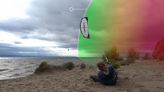 Kitesurfing Wind Storm 40 Knots  How To Stay Safe If Overpowered [upl. by Crary]