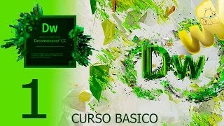 Dreamweaver CC Tutorial descarga e inicio Curso Básico Español Capitulo 1 [upl. by Scotti]