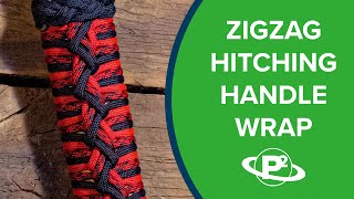 Zigzag Hitching Handle Wrap Tutorial [upl. by Wester394]