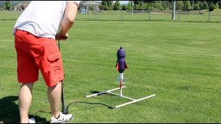 Making a Water Bottle Rocket Launcher  VQC [upl. by Adeirf]