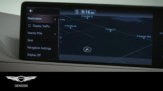 Navigation Overview  Genesis G80 and GV80  HowTo  Genesis USA [upl. by Nnyladnarb748]