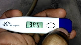 Digital Thermometer Celsius C° to Fahrenheit F°  unboxing  how to use [upl. by Aeikan149]